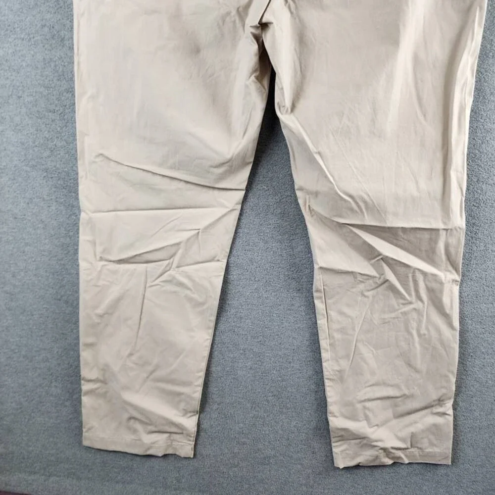 Michael Kors Cotton Straight Tailored Fit Chino Pants Men's 34/32 Dune